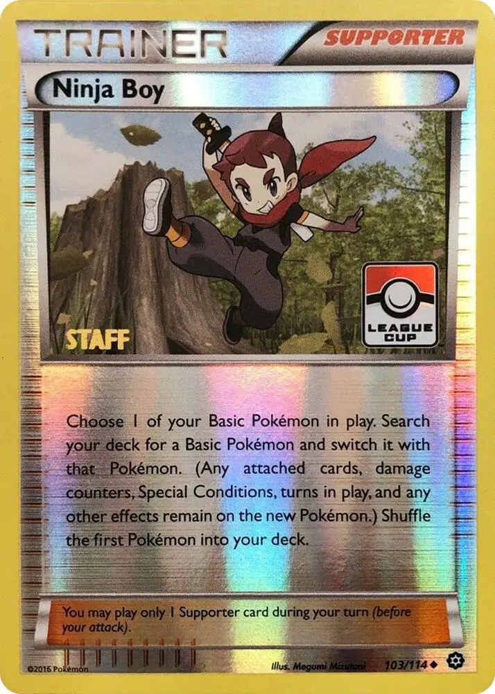 Ninja Boy, League & Championship Cards 103/114