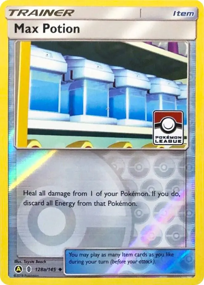 Max Potion, League & Championship Cards 128a/145
