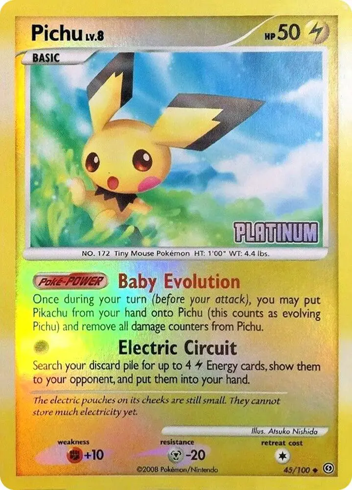 Pichu, Burger King Promos 045/100