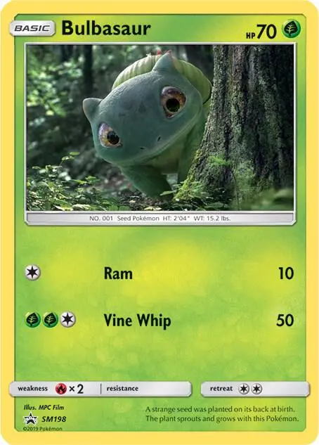Bulbasaur, SM Black Star Promos SM198/248