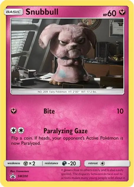 Snubbull, SM Black Star Promos SM200/248