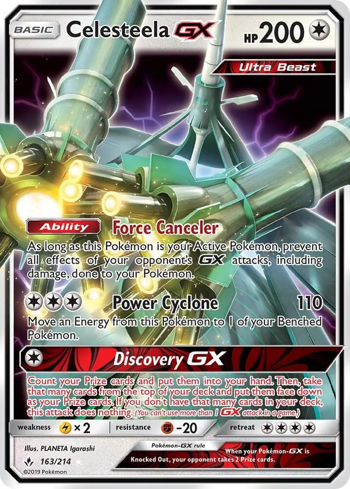 Celesteela GX, Unbroken Bonds 163/214