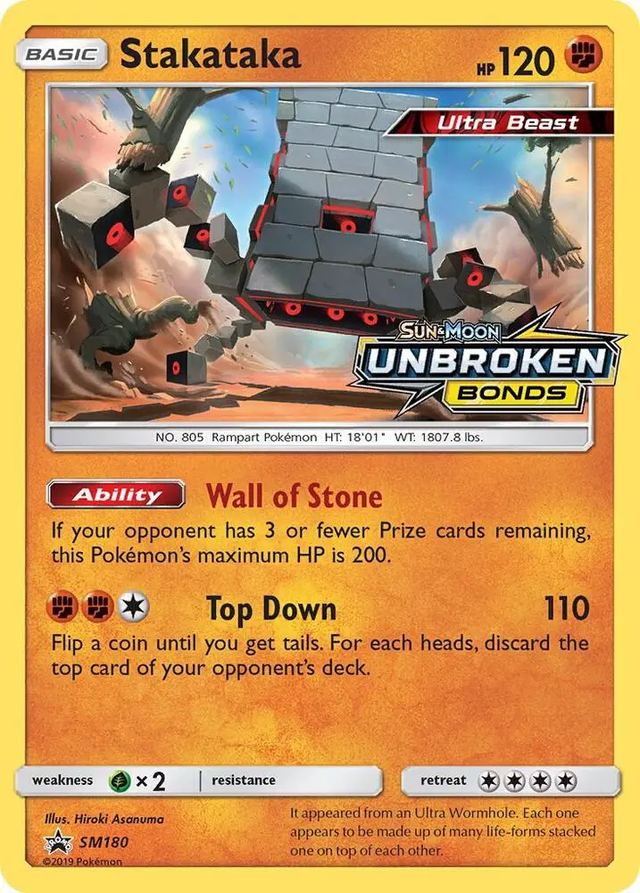 Stakataka, SM Black Star Promos SM180/248
