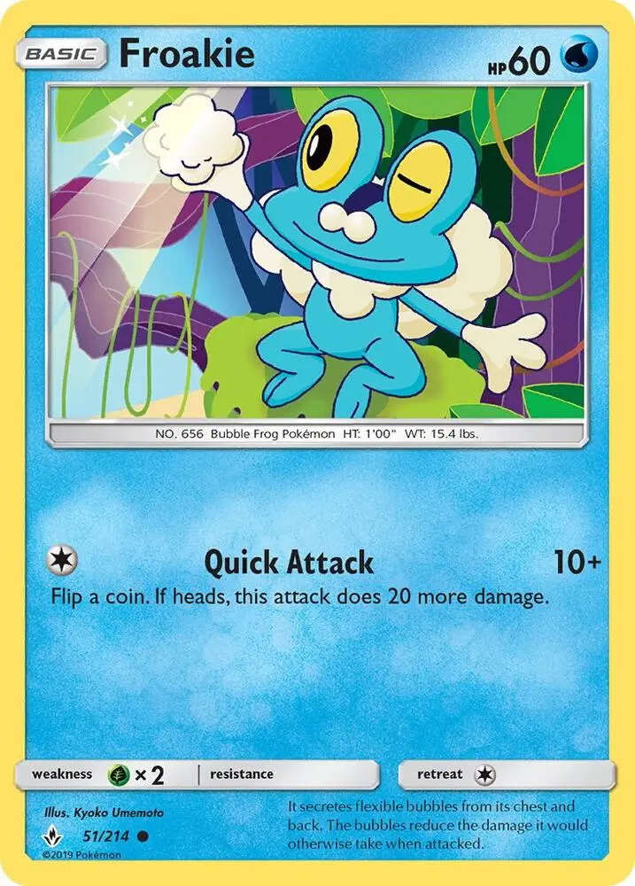 Froakie, Unbroken Bonds 51/214