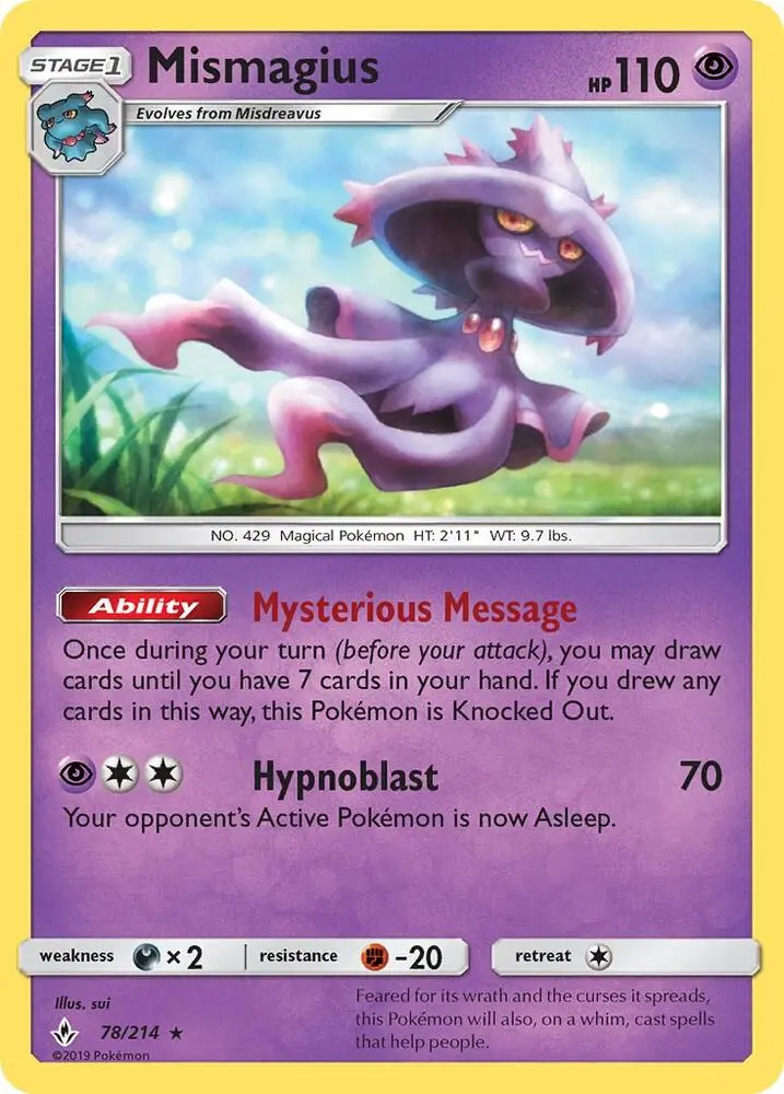 Mismagius, Unbroken Bonds 78/214