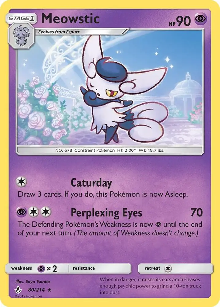 Meowstic, Unbroken Bonds 80/214