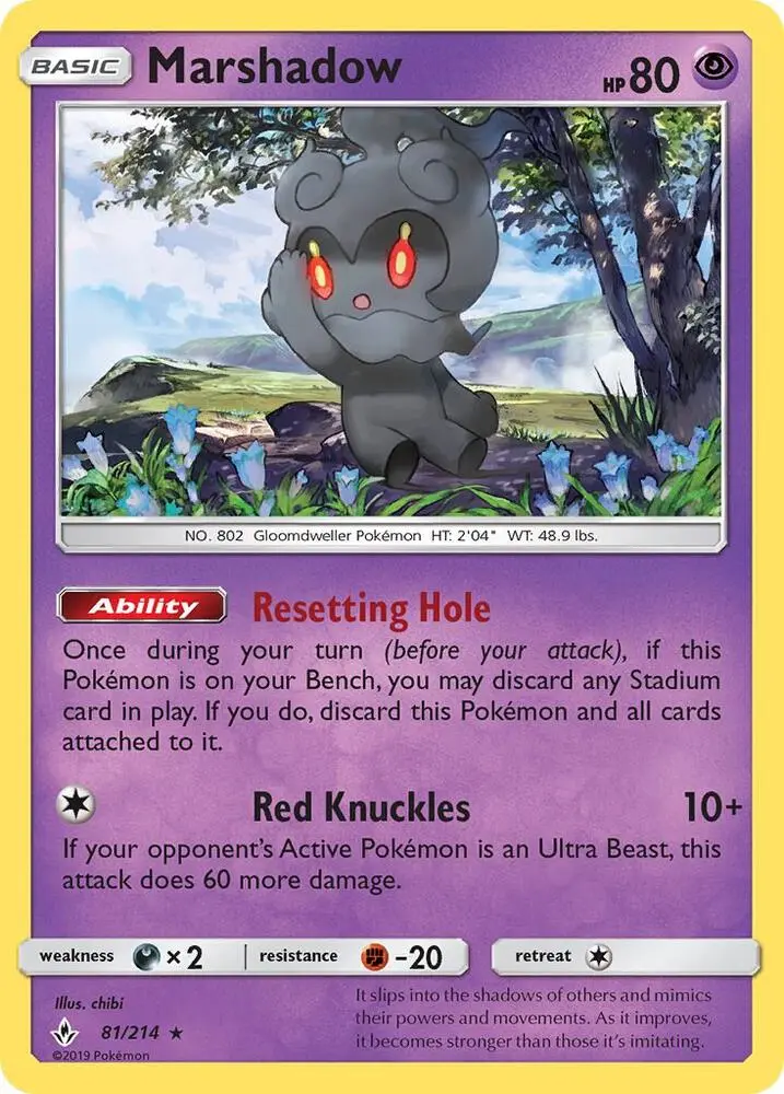 Marshadow, Unbroken Bonds 81/214