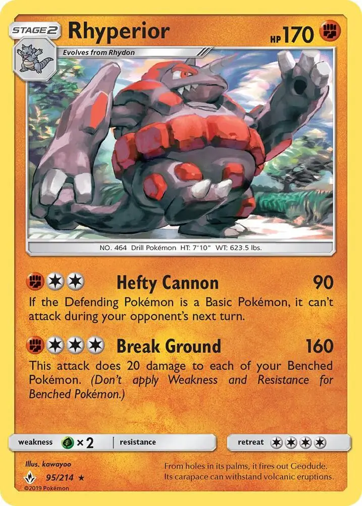 Rhyperior, Unbroken Bonds 95/214