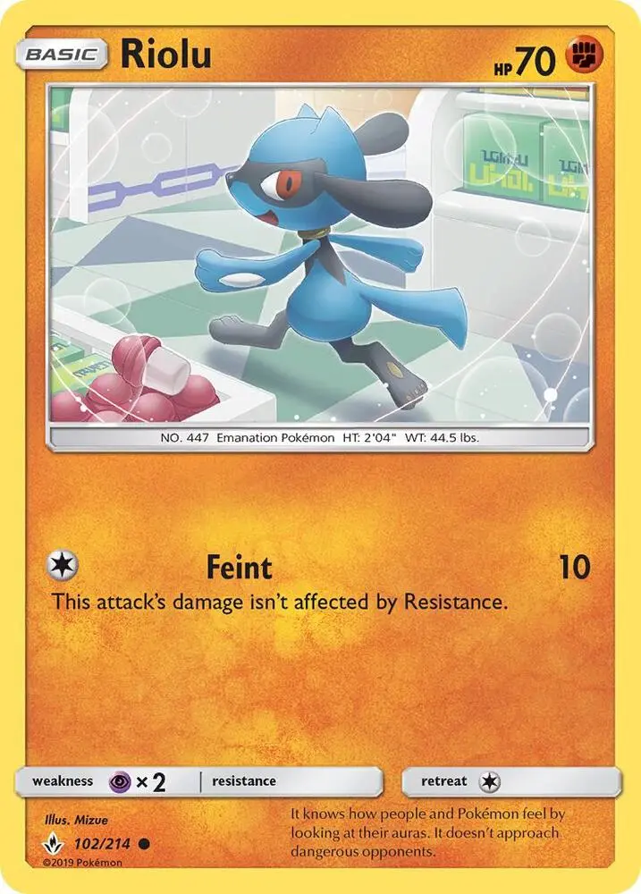 Riolu, Unbroken Bonds 102/214