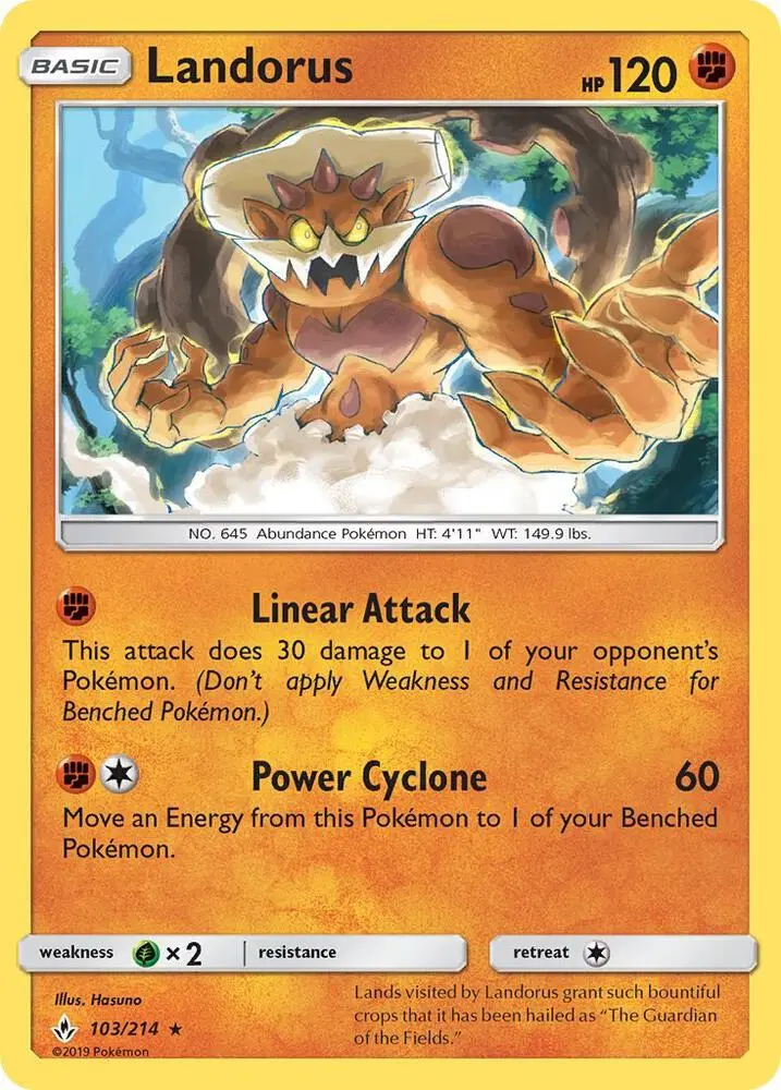 Landorus, Unbroken Bonds 103/214