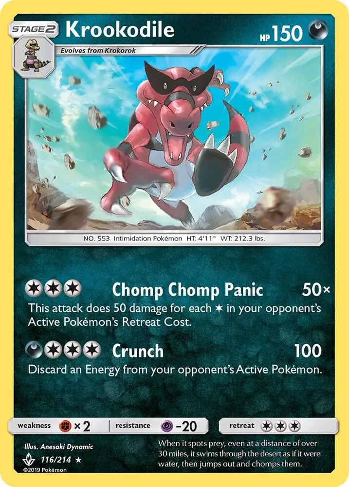Krookodile, Unbroken Bonds 116/214