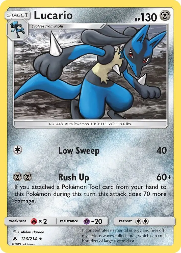Lucario, Unbroken Bonds 126/214