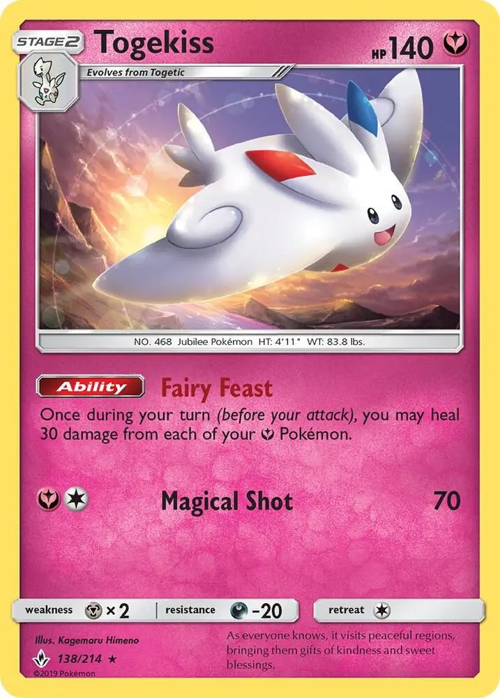 Togekiss, Unbroken Bonds 138/214