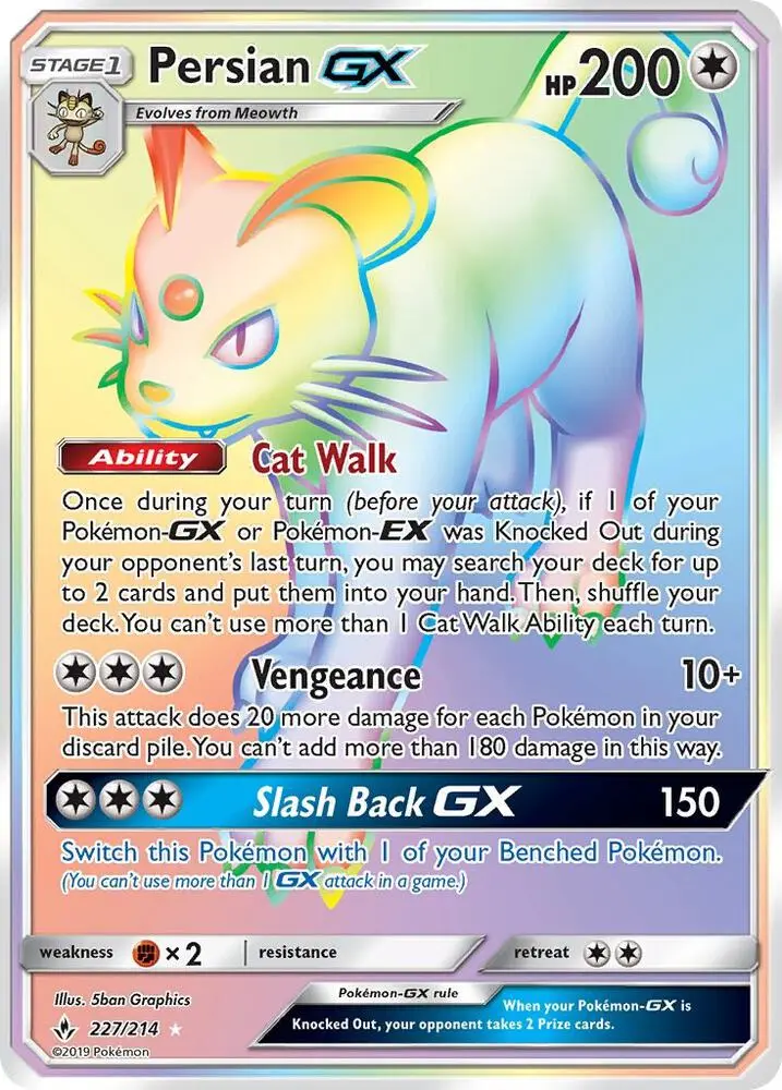 Persian GX, Unbroken Bonds 227/214