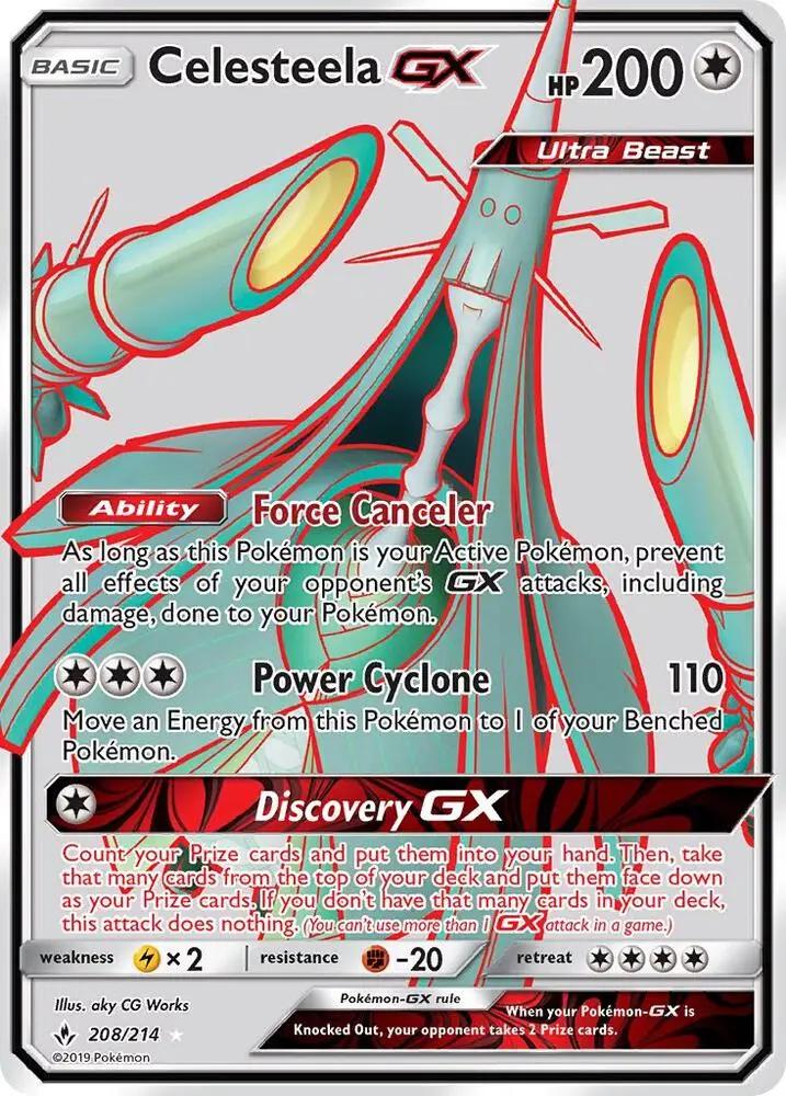 Celesteela GX, Unbroken Bonds 208/214