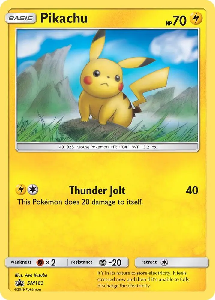 Pikachu, SM Black Star Promos SM183/248