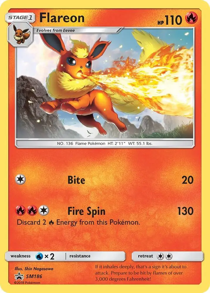 Flareon, SM Black Star Promos SM186/248