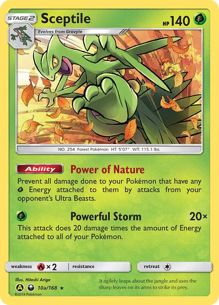 Sceptile, Alternate Art Promos 010a/168