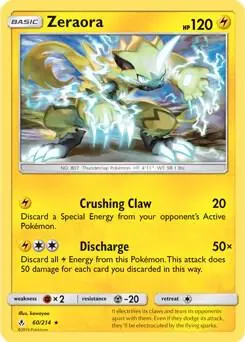 Zeraora, Deck Exclusives 060/214