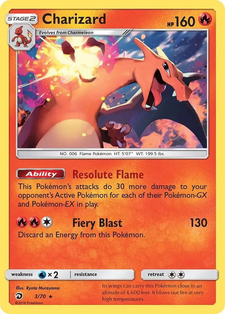 Charizard, Deck Exclusives 003/070