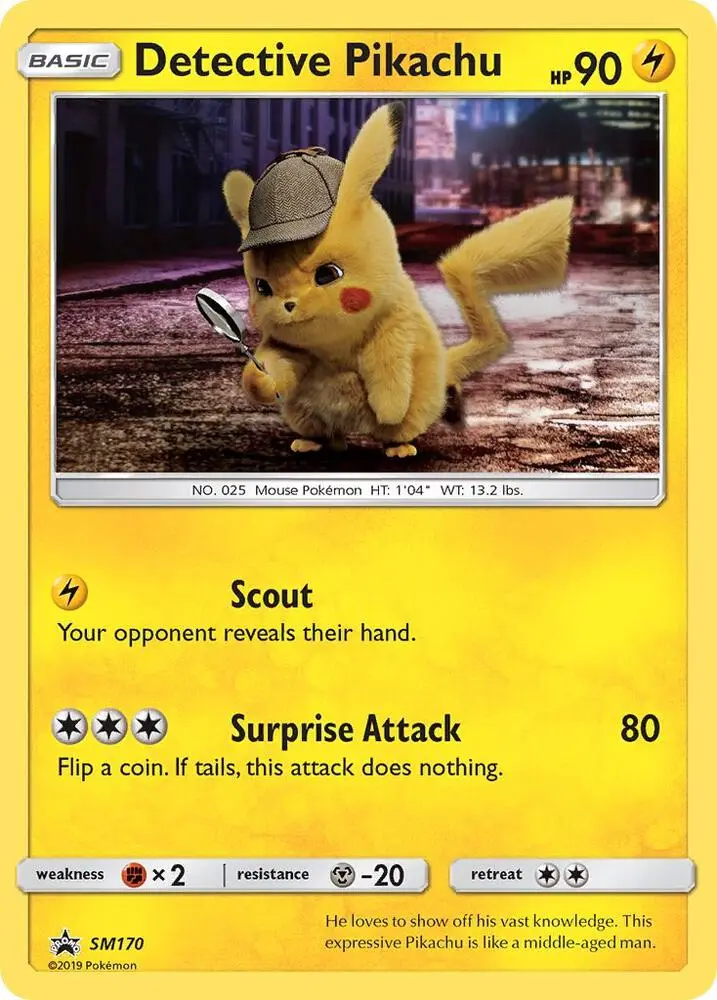Detective Pikachu, SM Black Star Promos SM170/248