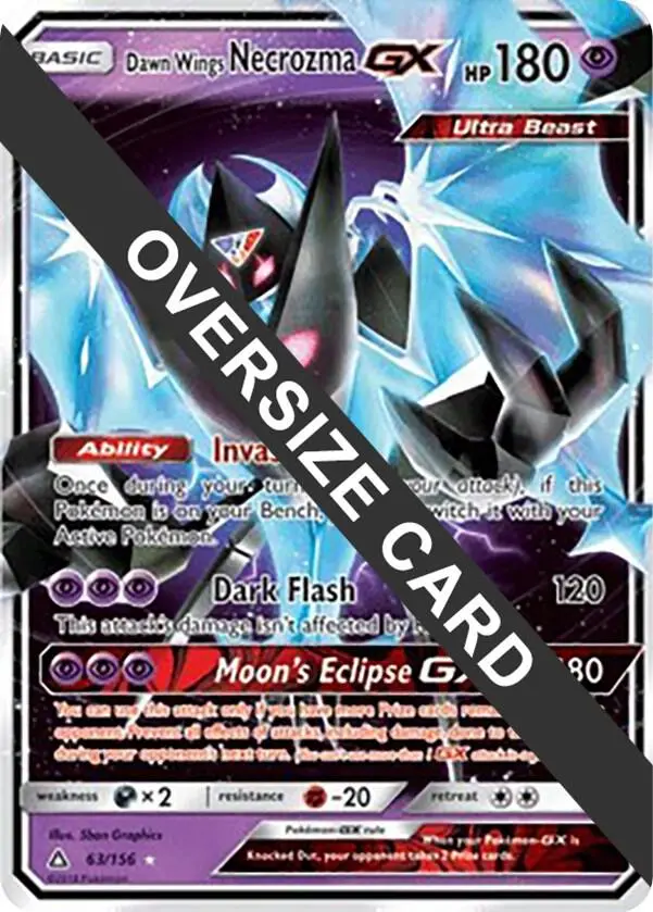 Dawn Wings Necrozma GX, Jumbo cards 063/156
