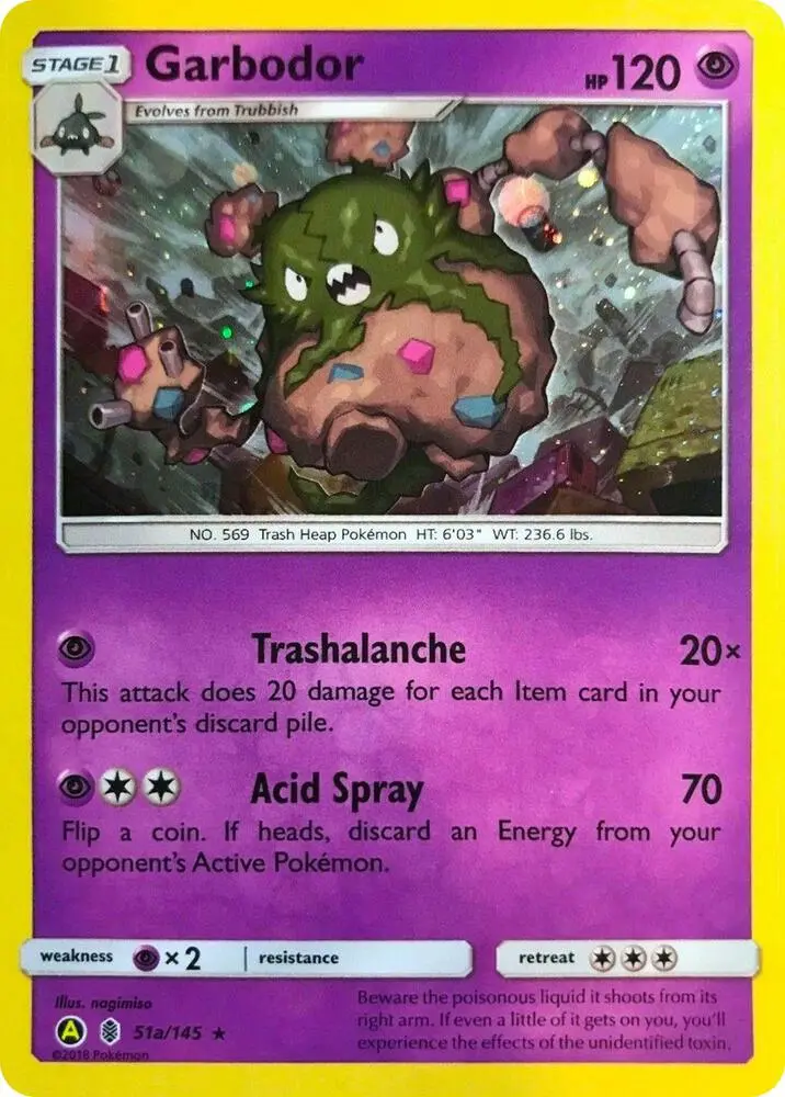 Garbodor, Alternate Art Promos 051a/145