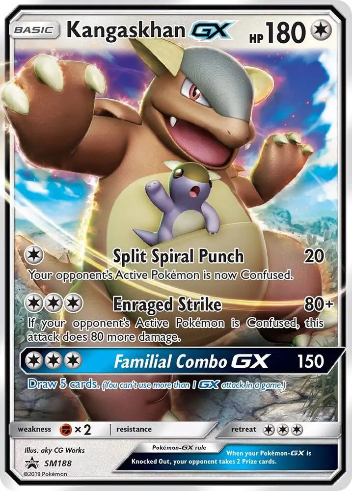 Kangaskhan GX, SM Black Star Promos SM188/248
