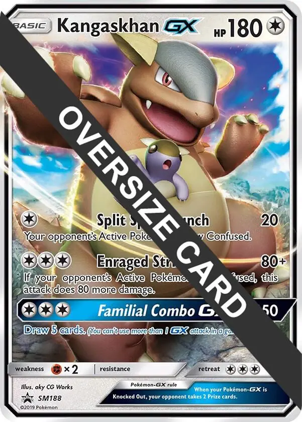 Kangaskhan GX, Jumbo cards SM188
