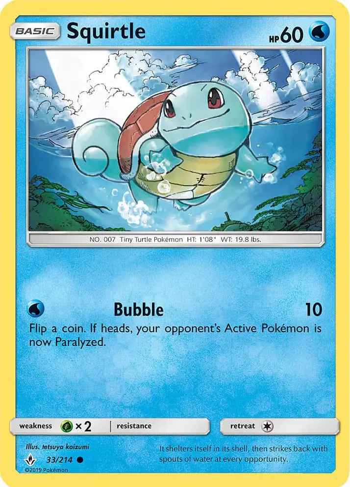 Squirtle, Blister Exclusives 033/214