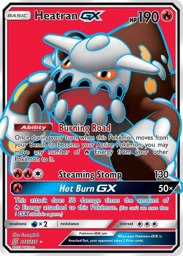 Heatran GX, Unified Minds 216/236