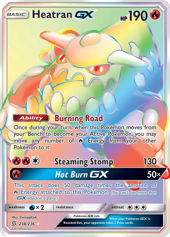 Heatran GX, Unified Minds 238/236