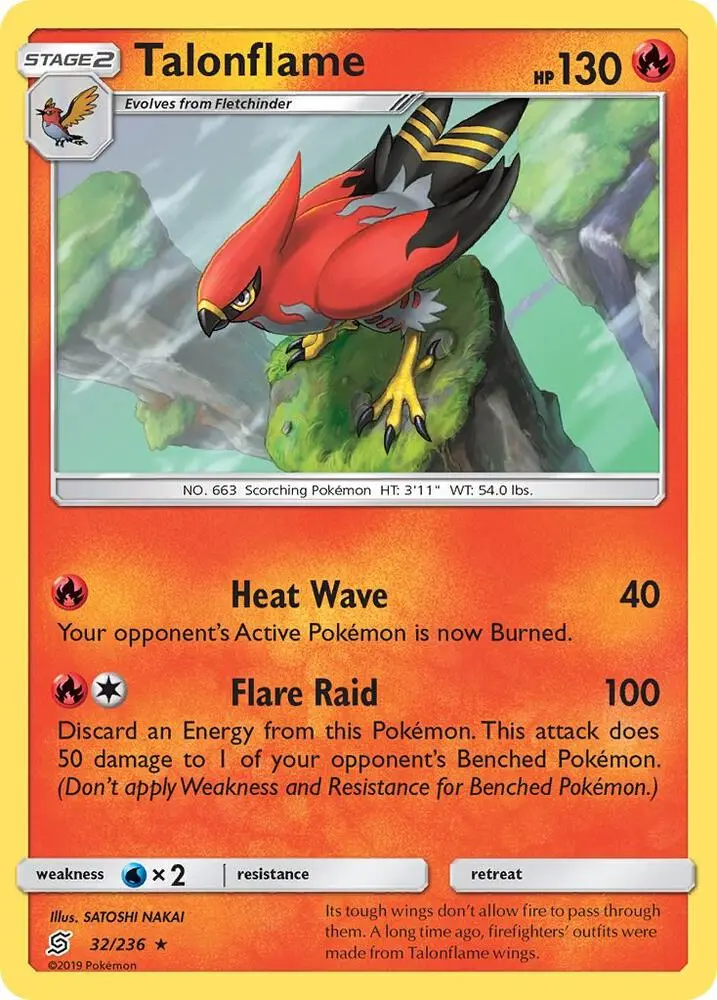 Talonflame, Unified Minds 32/236