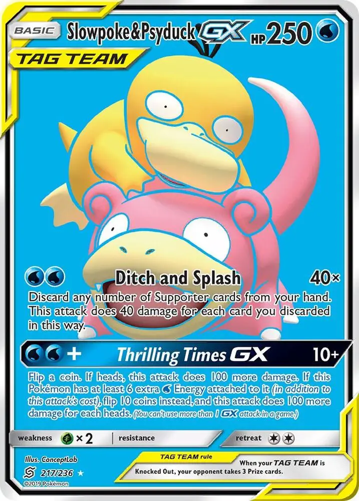 Slowpoke & Psyduck GX, Unified Minds 217/236