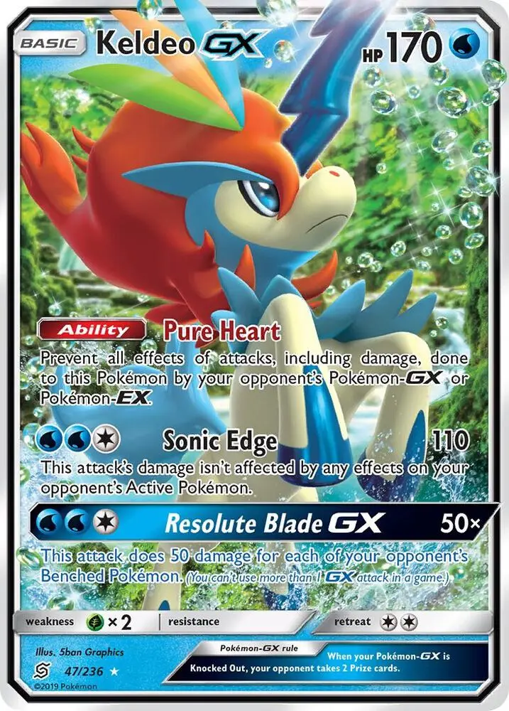 Keldeo GX, Unified Minds 47/236