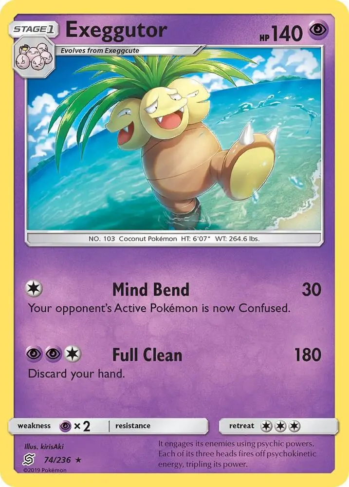Exeggutor, Unified Minds 74/236