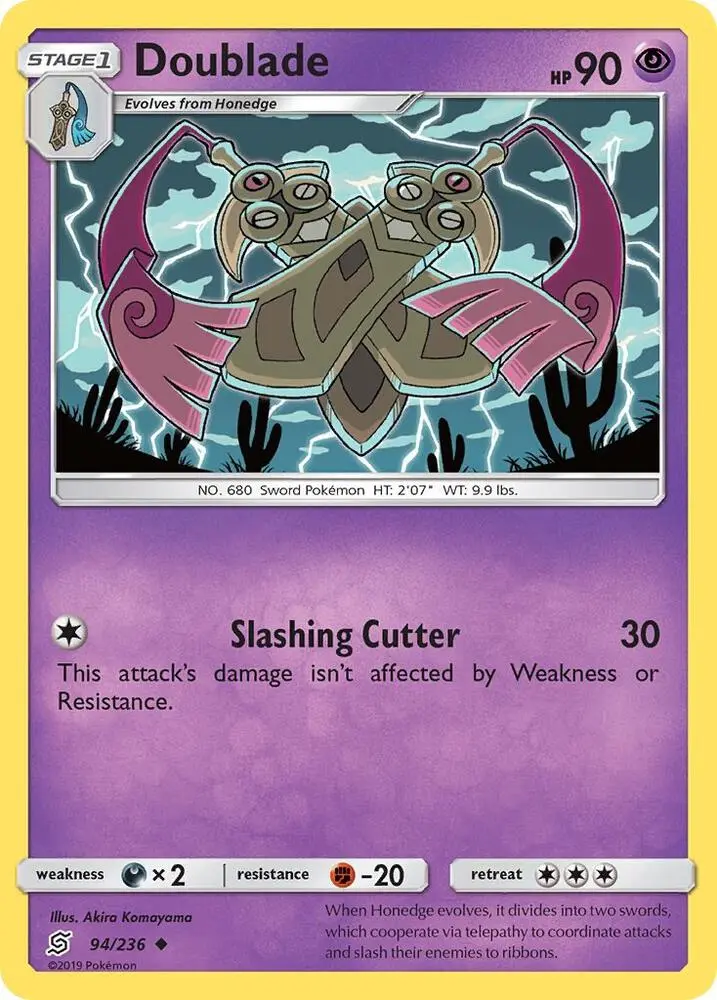 Doublade, Unified Minds 94/236