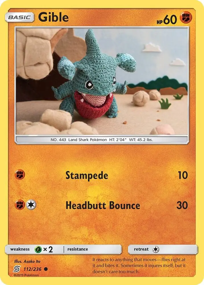 Gible, Unified Minds 112/236