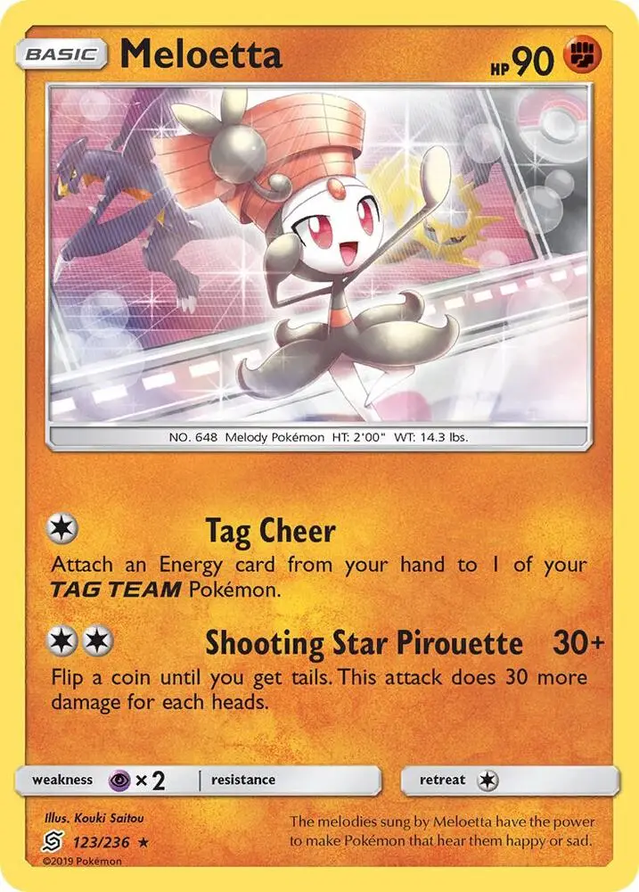 Meloetta, Unified Minds 123/236