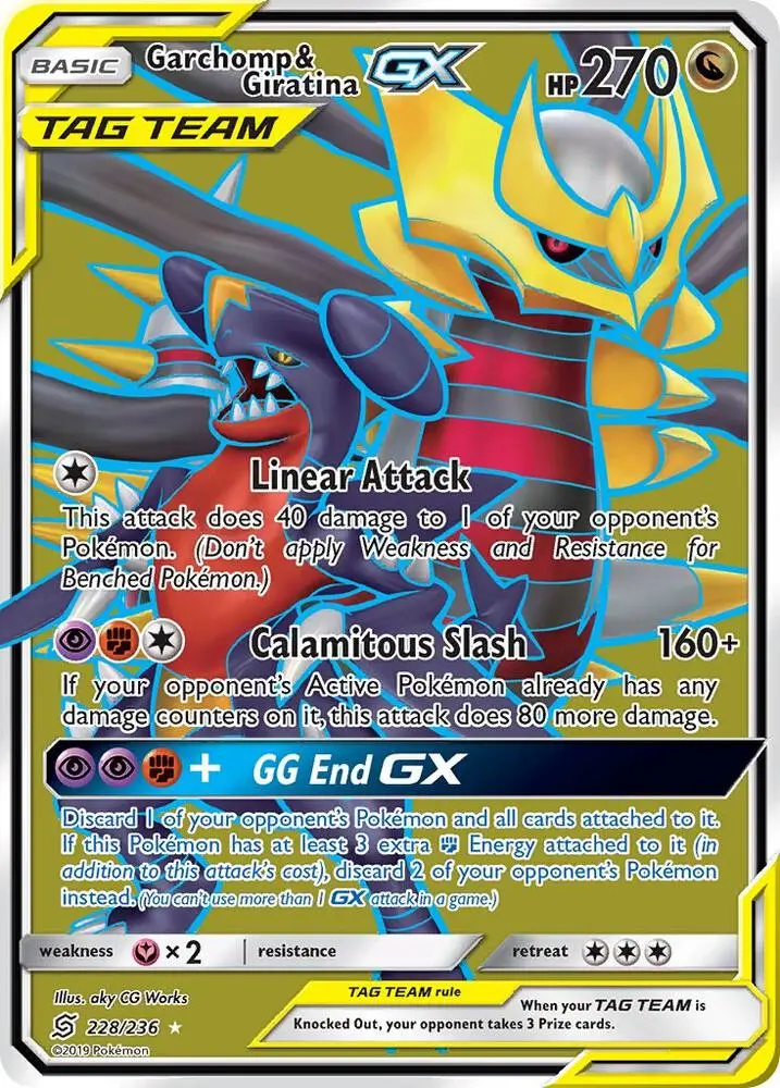 Garchomp & Giratina GX, Unified Minds 228/236