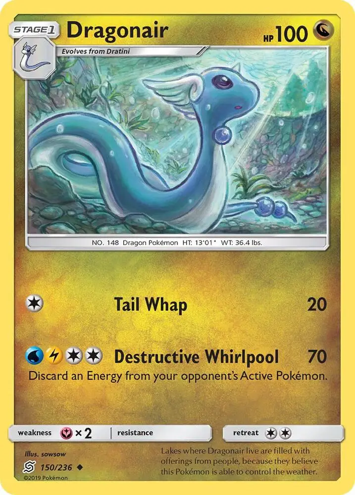 Dragonair, Unified Minds 150/236