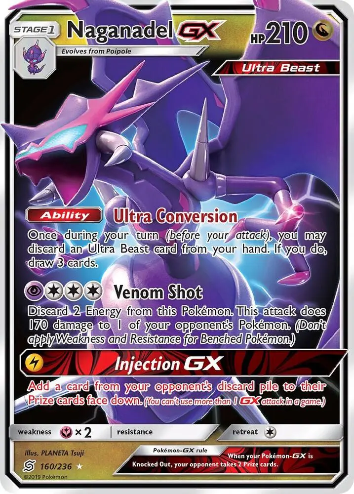Naganadel GX, Unified Minds 160/236