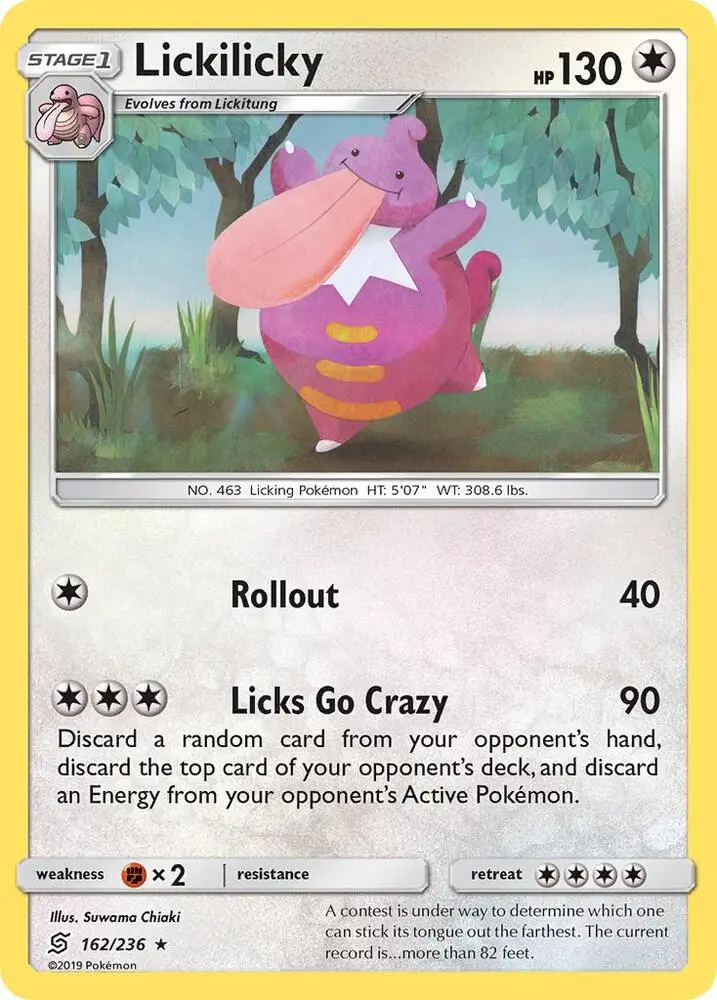 Lickilicky, Unified Minds 162/236