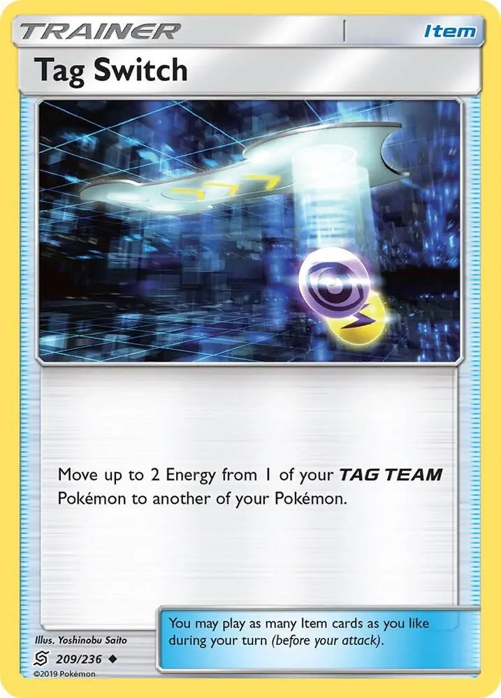 Tag Switch, Unified Minds 209/236