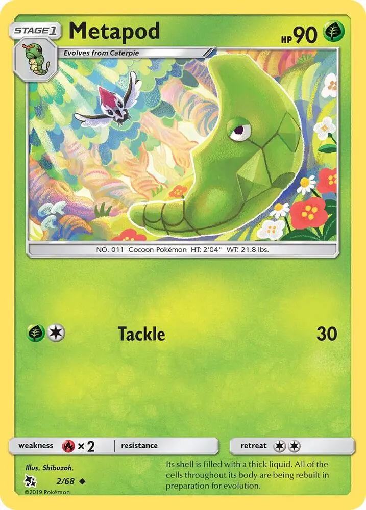 Metapod, Hidden Fates 2/68