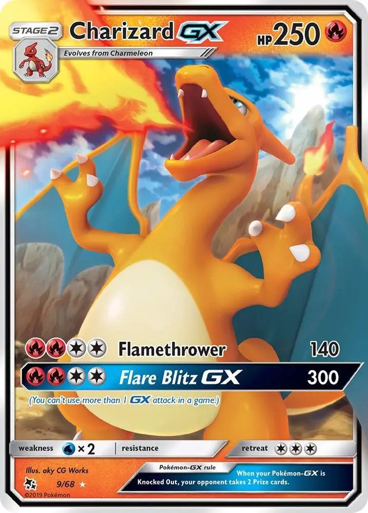 Charizard GX, Hidden Fates 9/68