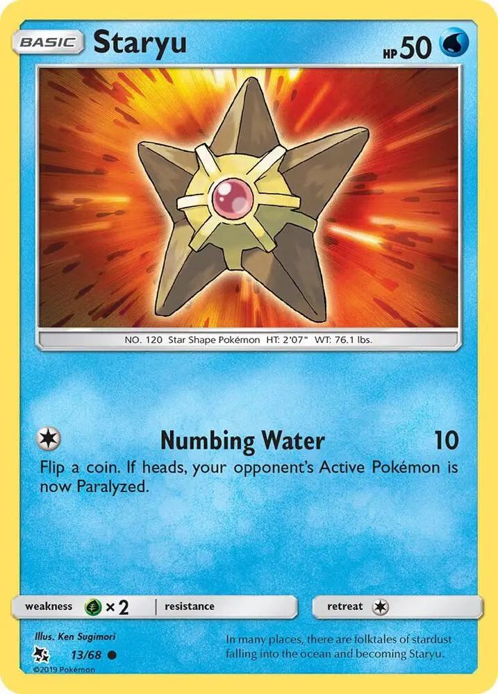Staryu, Hidden Fates 13/68