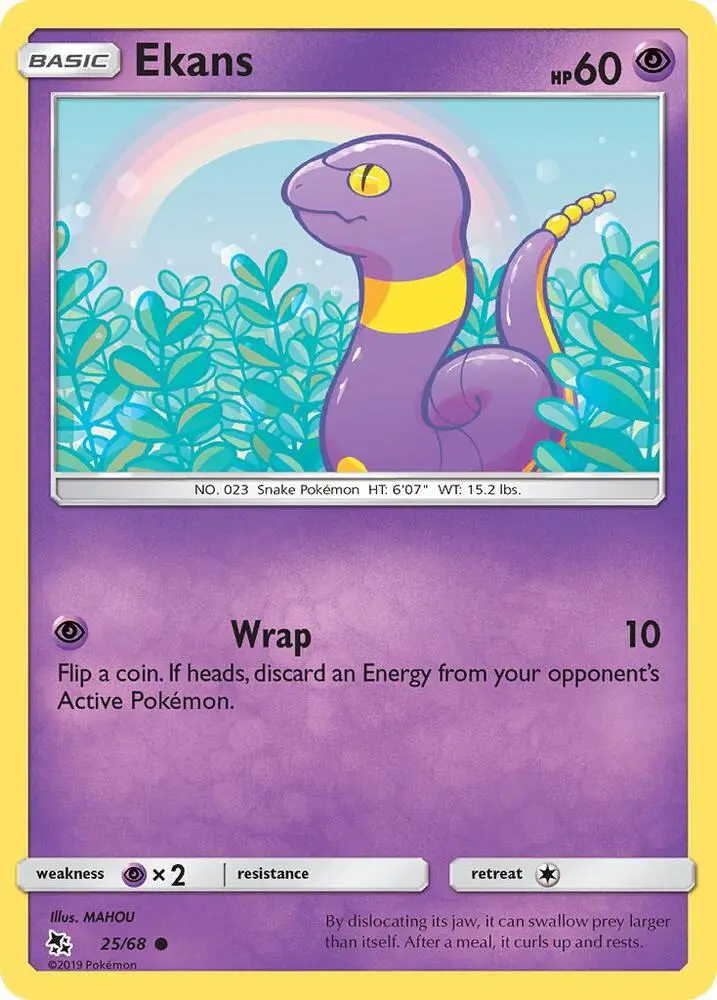 Ekans, Hidden Fates 25/68