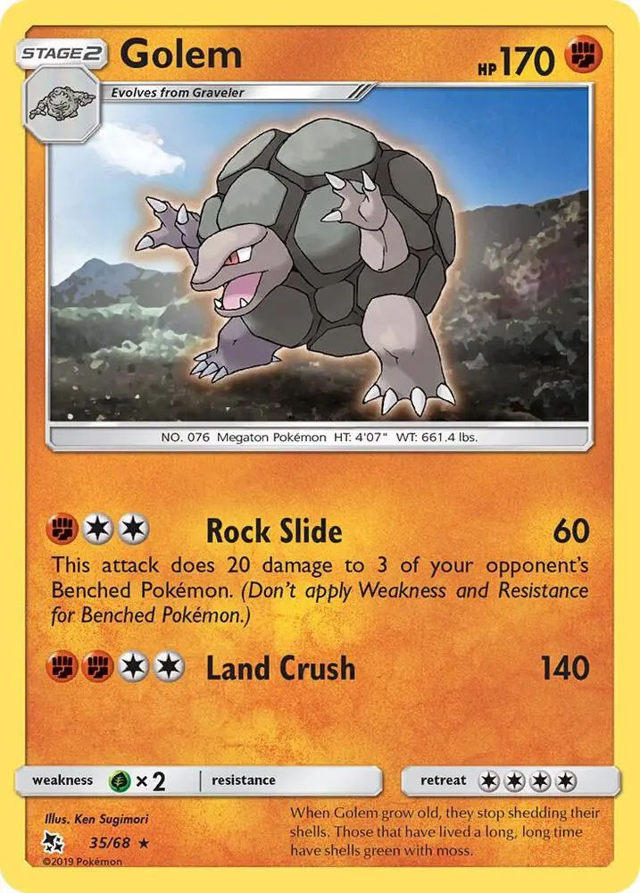 Golem, Hidden Fates 35/68