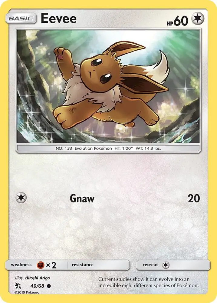 Eevee, Hidden Fates 49/68
